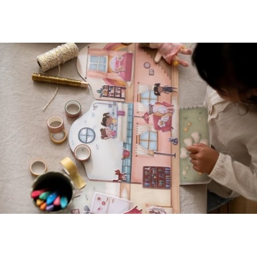 LIBRO PEGATINAS CREA HOUSE