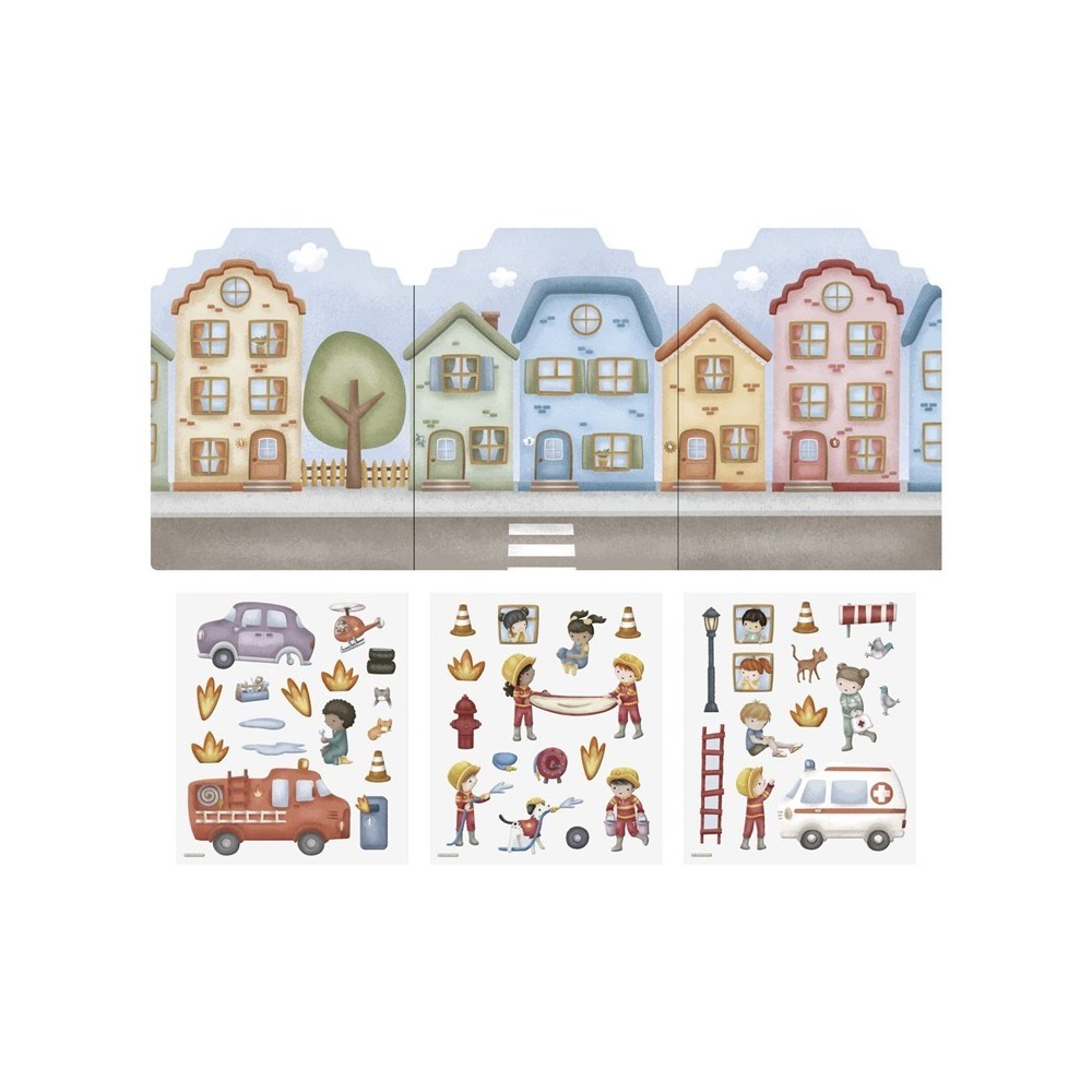 LIBRO PEGAT CREA BOMBEROS