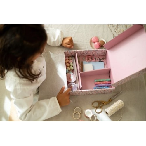 CAJA CREATIVIDAD XL ROSA