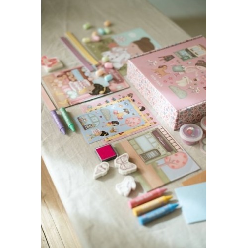 CAJA CREATIVIDAD XL ROSA