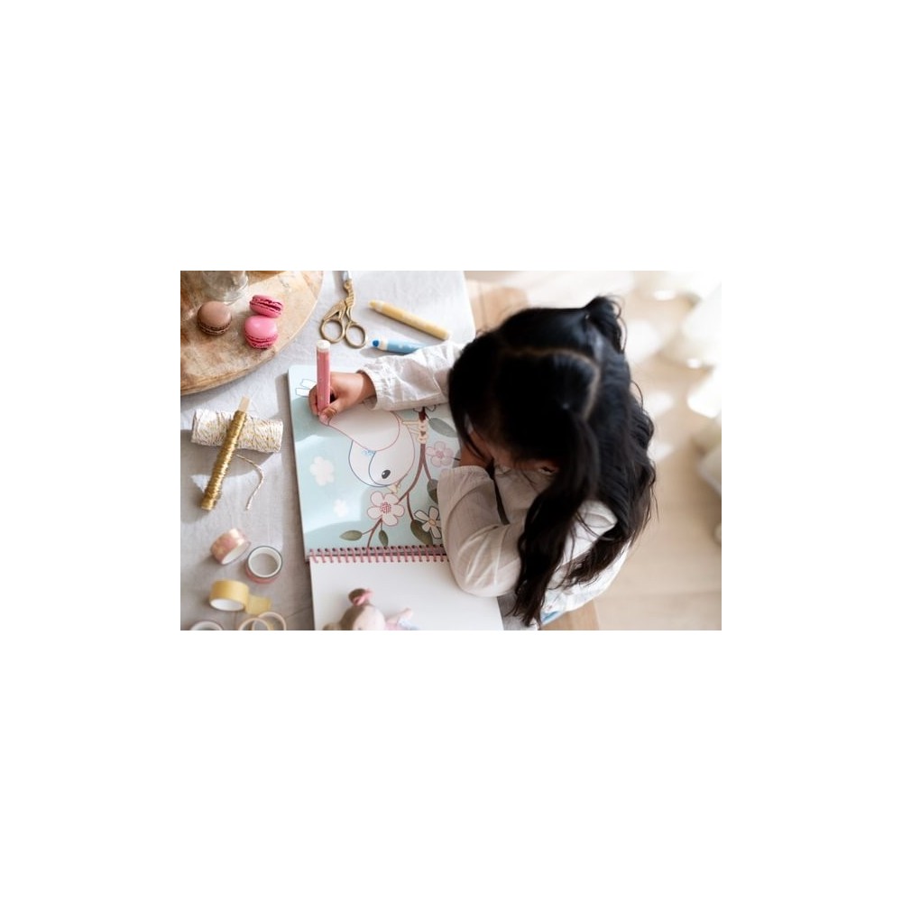 LIBRO MAGICO JARDIN DE ROSA