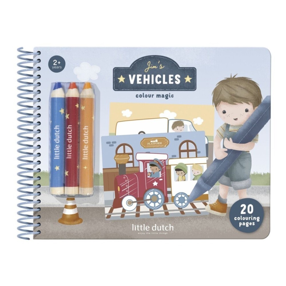 LIBRO MAGICO VEHICULOS JIM