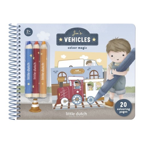 LIBRO MAGICO VEHICULOS JIM