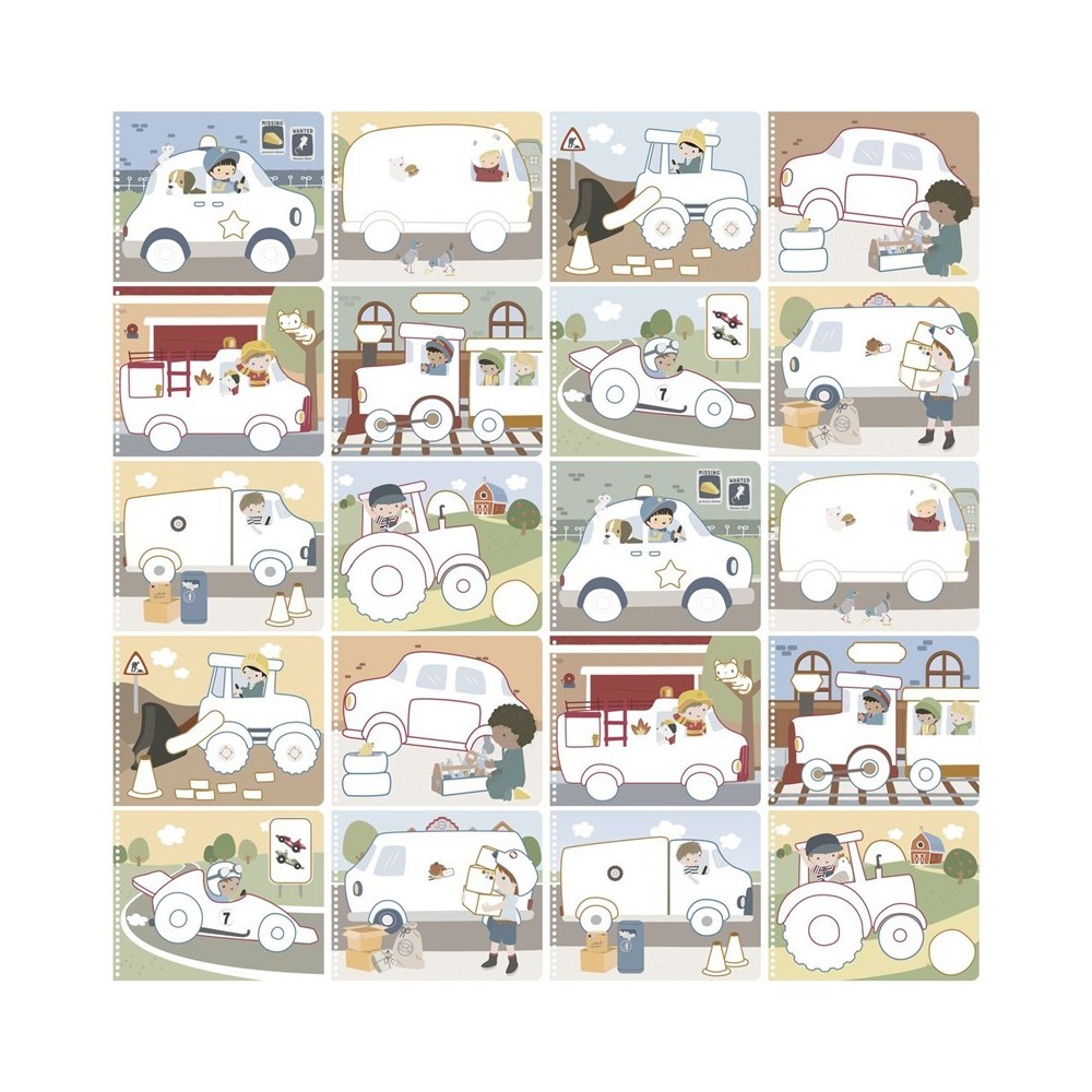 LIBRO MAGICO VEHICULOS JIM 2