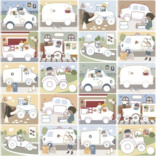 LIBRO MAGICO VEHICULOS JIM