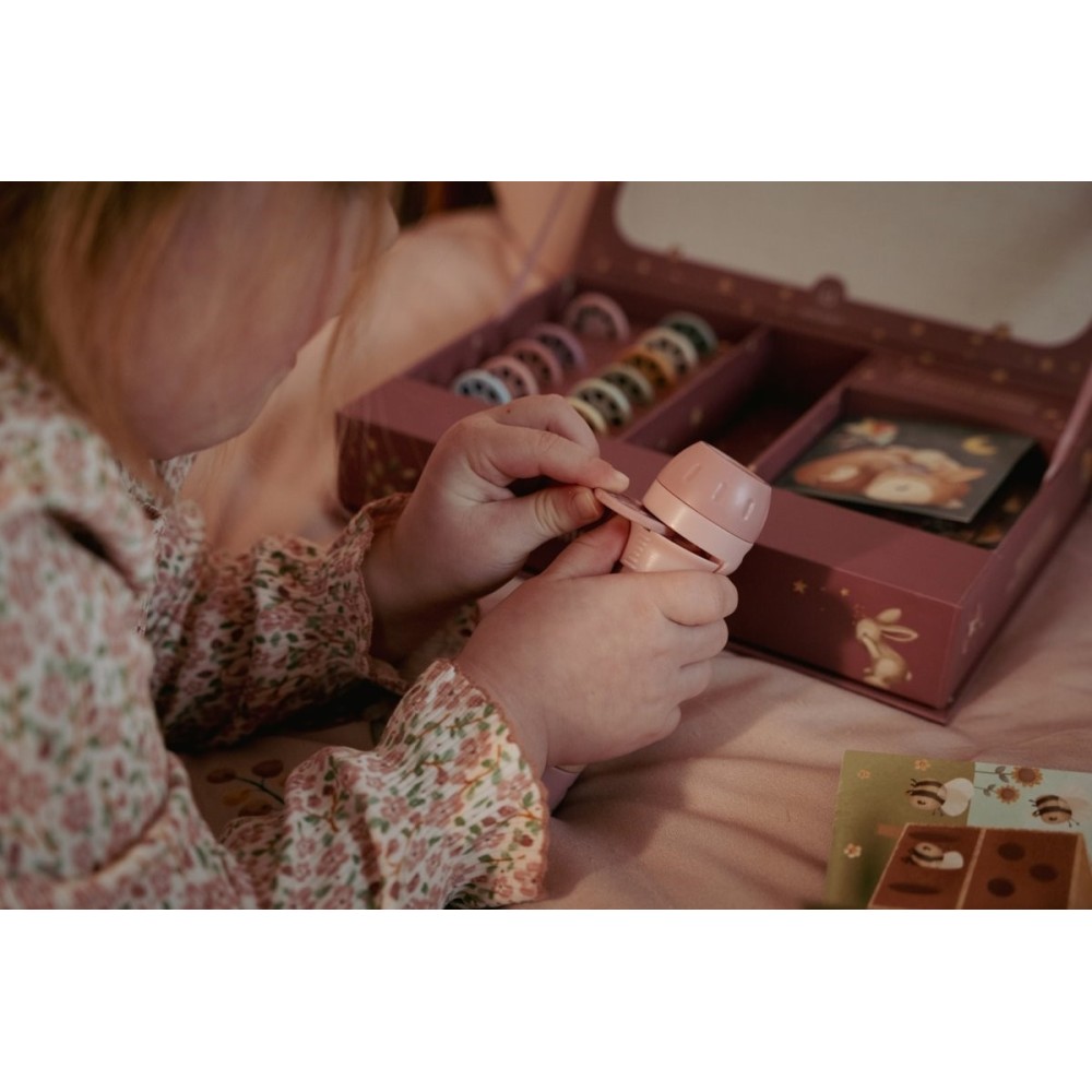 PROYECTOR LINTERNA ROSA