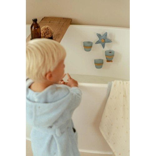 JUEGO BAÑERA TAZAS Y ESTRELLA