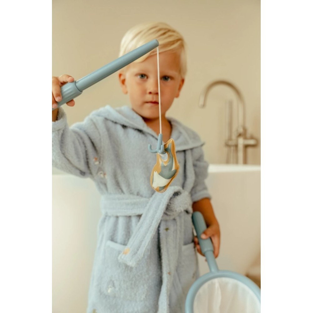 JUEGO DE PESCA BAÑERA AZUL