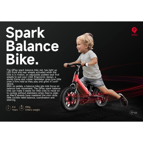 BALANCE SPARK BICI VERDE CLARO