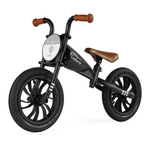 QPLAY FEDURO BALANCE BIKE NEGRO