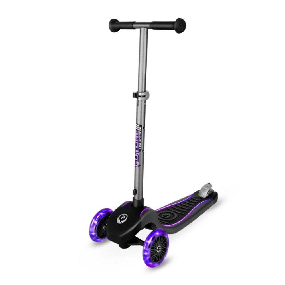 PATIN QPLAY FUTURE ECO/LED PURPLE