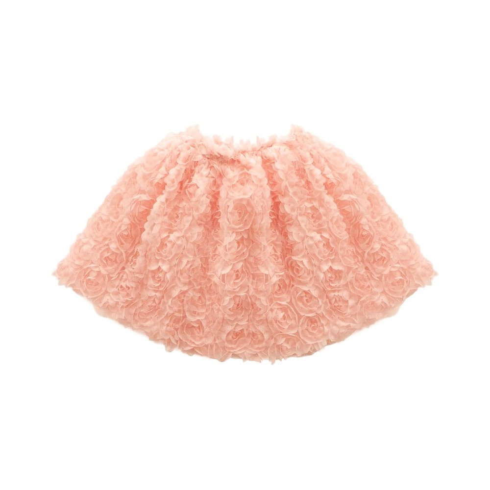 FALDA TUTU FLORES ALIYAH MELOCOTON