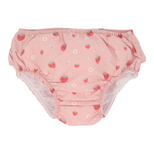 BAÑADOR PAÑAL VOLANTE STRAWBERRY
