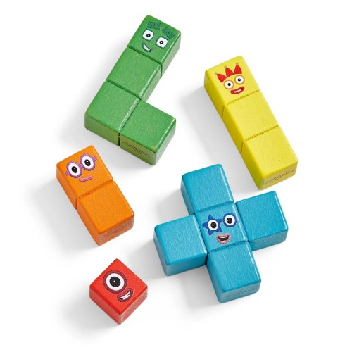 NUMBERBLOCKS WOODEN BUILDING