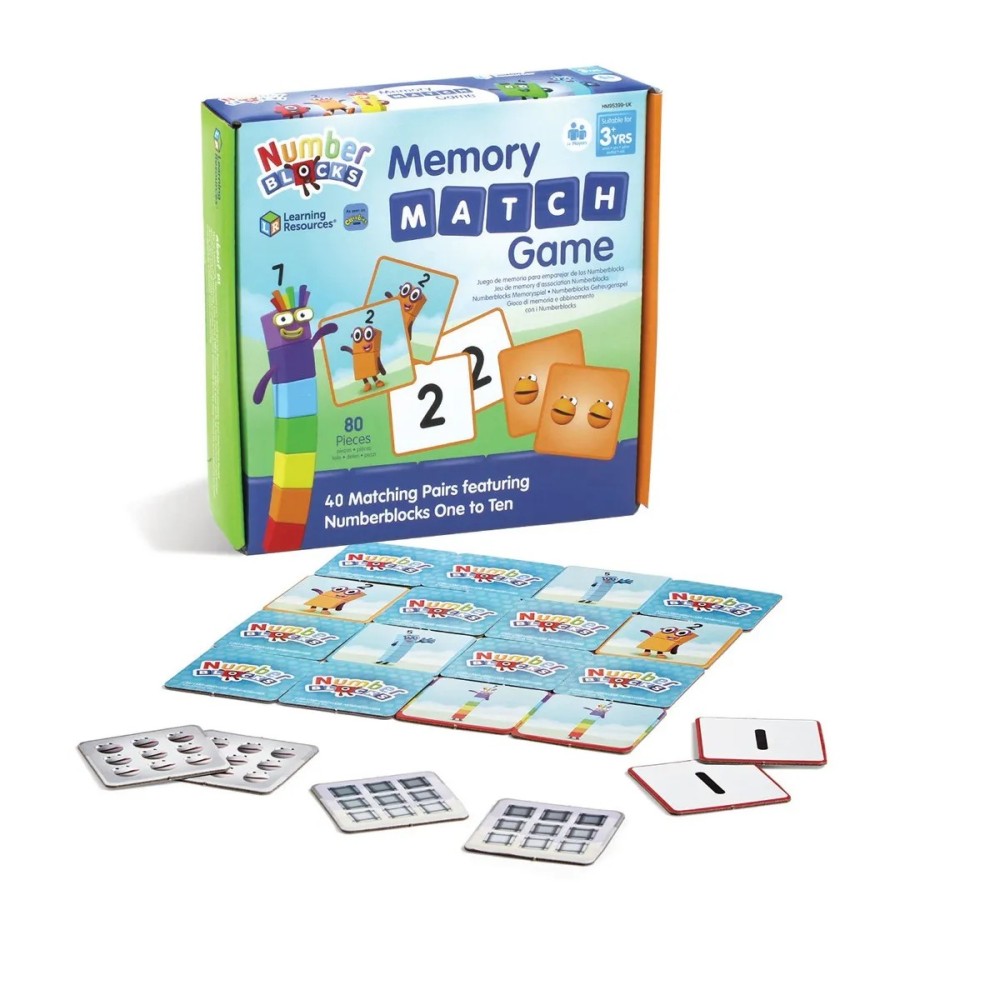 NUMBERBLOCK MEMORY MATCH GAME