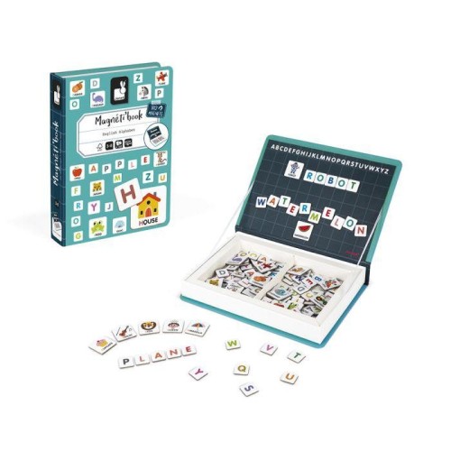 MAGNETIBOKK ALFABETO INGLES