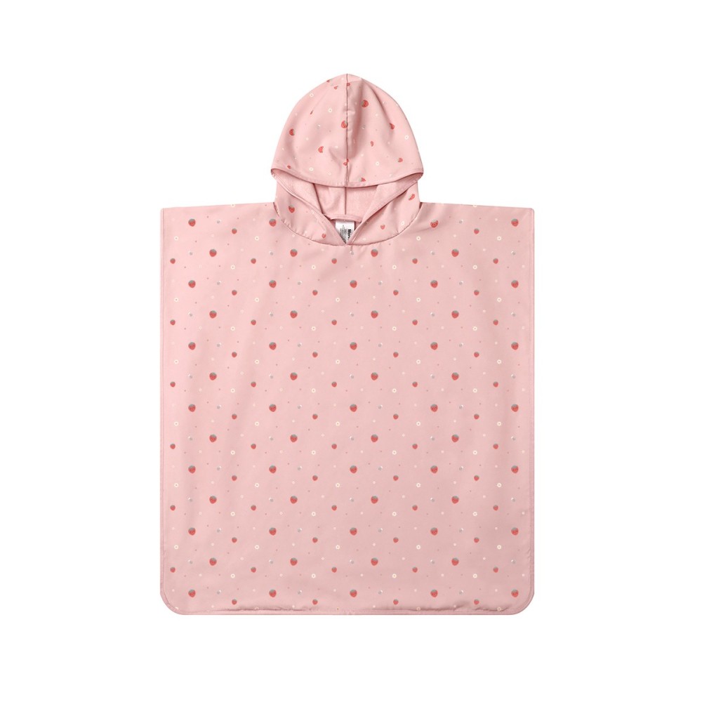 PONCHO DE PLAYA STRAWBERRY