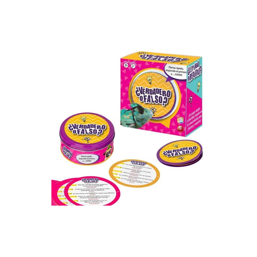 JUEGO VERDADERO O FALSO UN