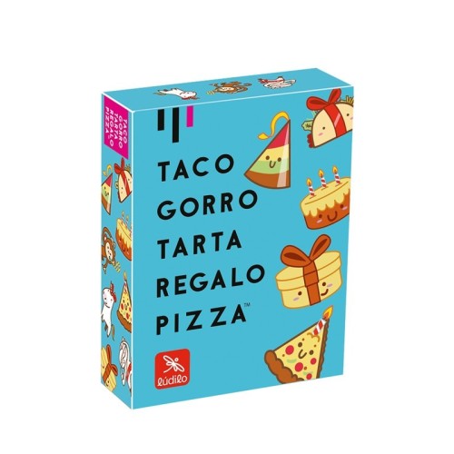 TACO,GORRO,TARTA,REGALO,PIZZA