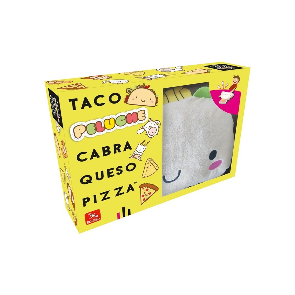 TACO, PELUCHE,CABRA,QUESO,PIZZA