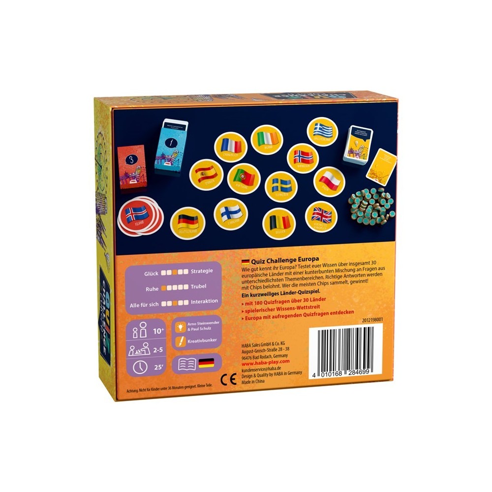 QUIZ CHALLENGE EUROPA 2