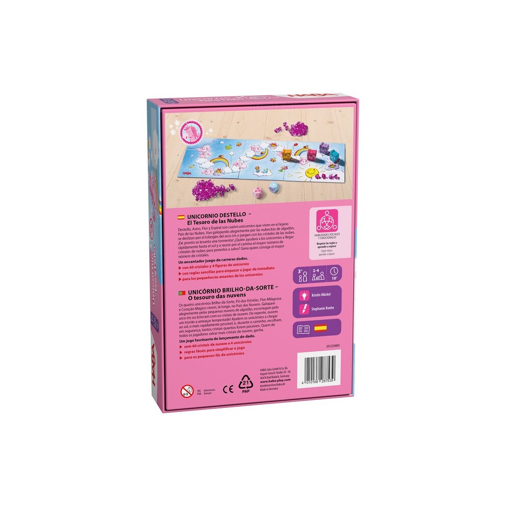 UNICORNIO DESTELLO-EL TESORO DE LAS NUBES