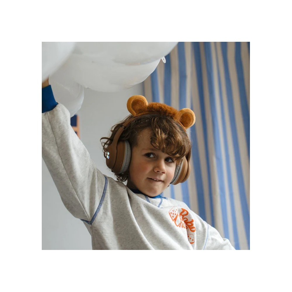 K-EARS LUETOOTH ANIMALS MARRON