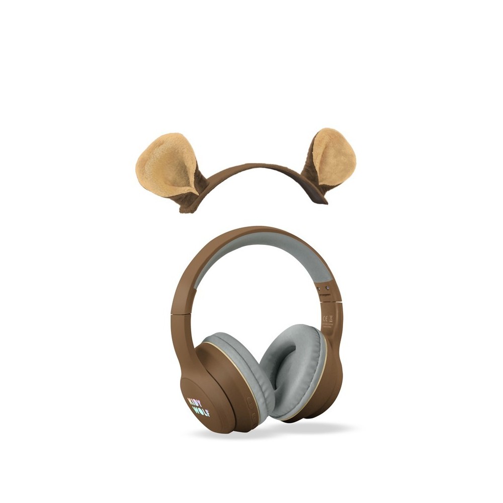 K-EARS LUETOOTH ANIMALS MARRON C
