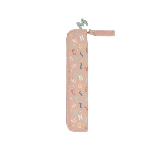 FUNDA FLAUTA ESCOLAR FUNNY LETTERS