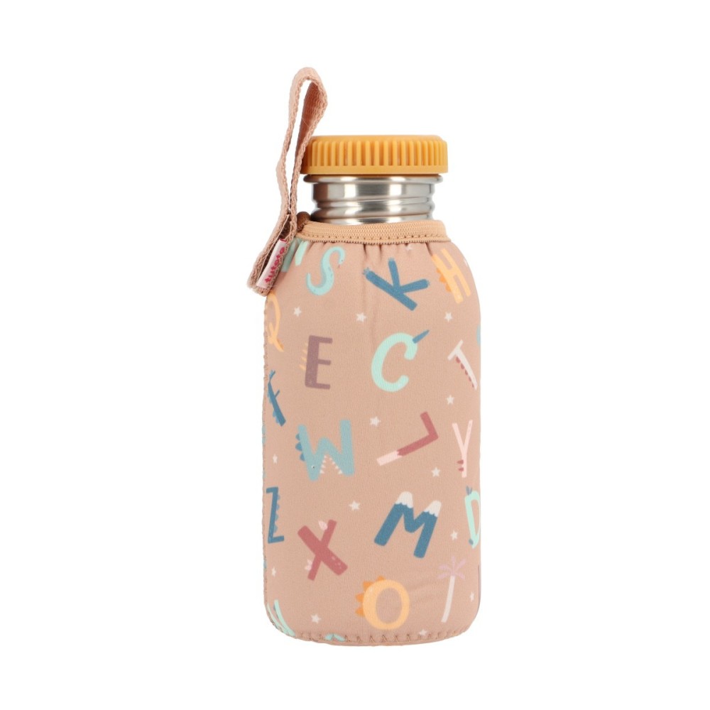 BOTELLA ACERO CON FUNDA 500 FANNY LETTERS