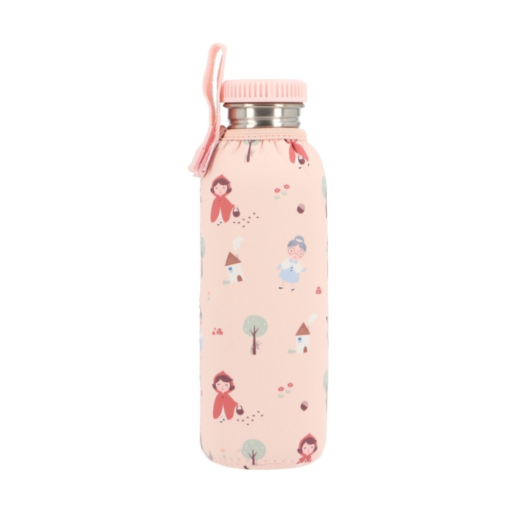 BOTELLA ACERO CON FUNDA 750 LITTLE RED