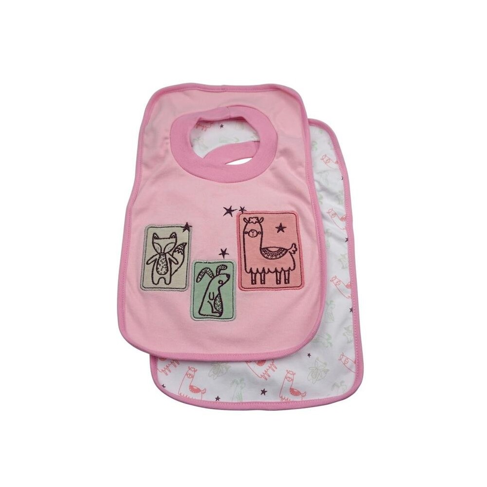 PACK 2 BABEROS LASSIG ROSA