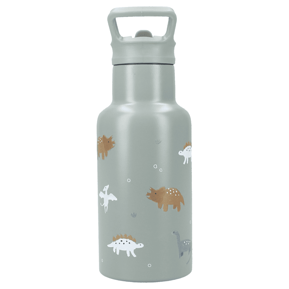 BOTELLA AGUA DE ACERO 350 ML. DINO