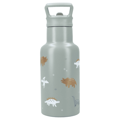 BOTELLA AGUA DE ACERO 350 ML. DINO