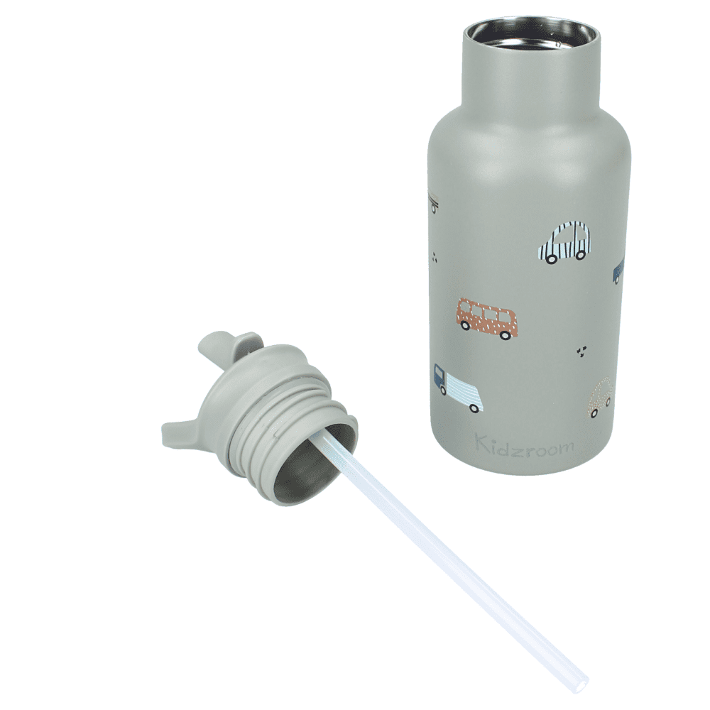 BOTELLA AGUA DE ACERO 350 ML. VEHICULOS 2