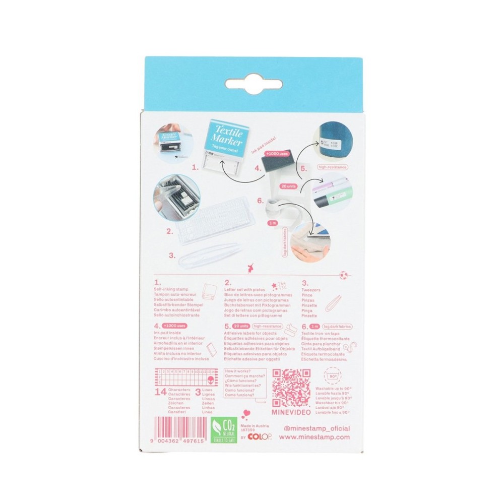 MARCADOR DE ROPA MINE 2