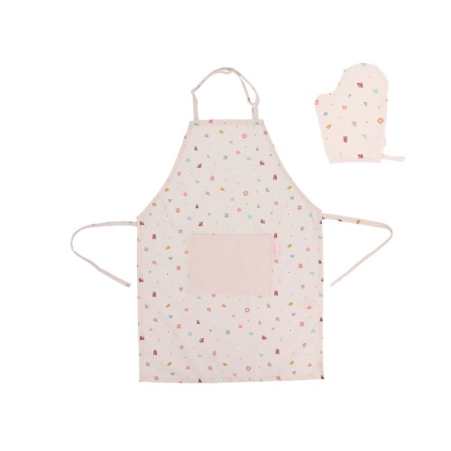 SET DELANTAL GEOMETRIC