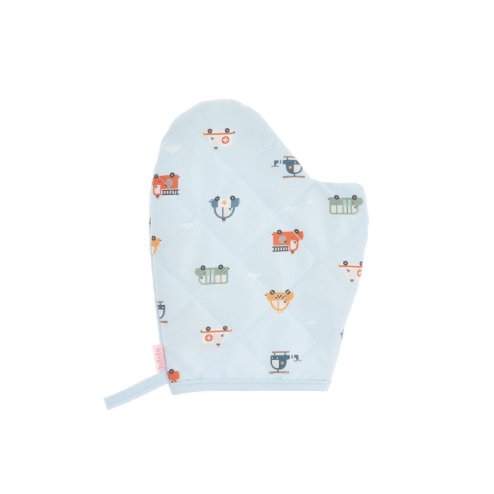 SET DELANTAL CITY CARS