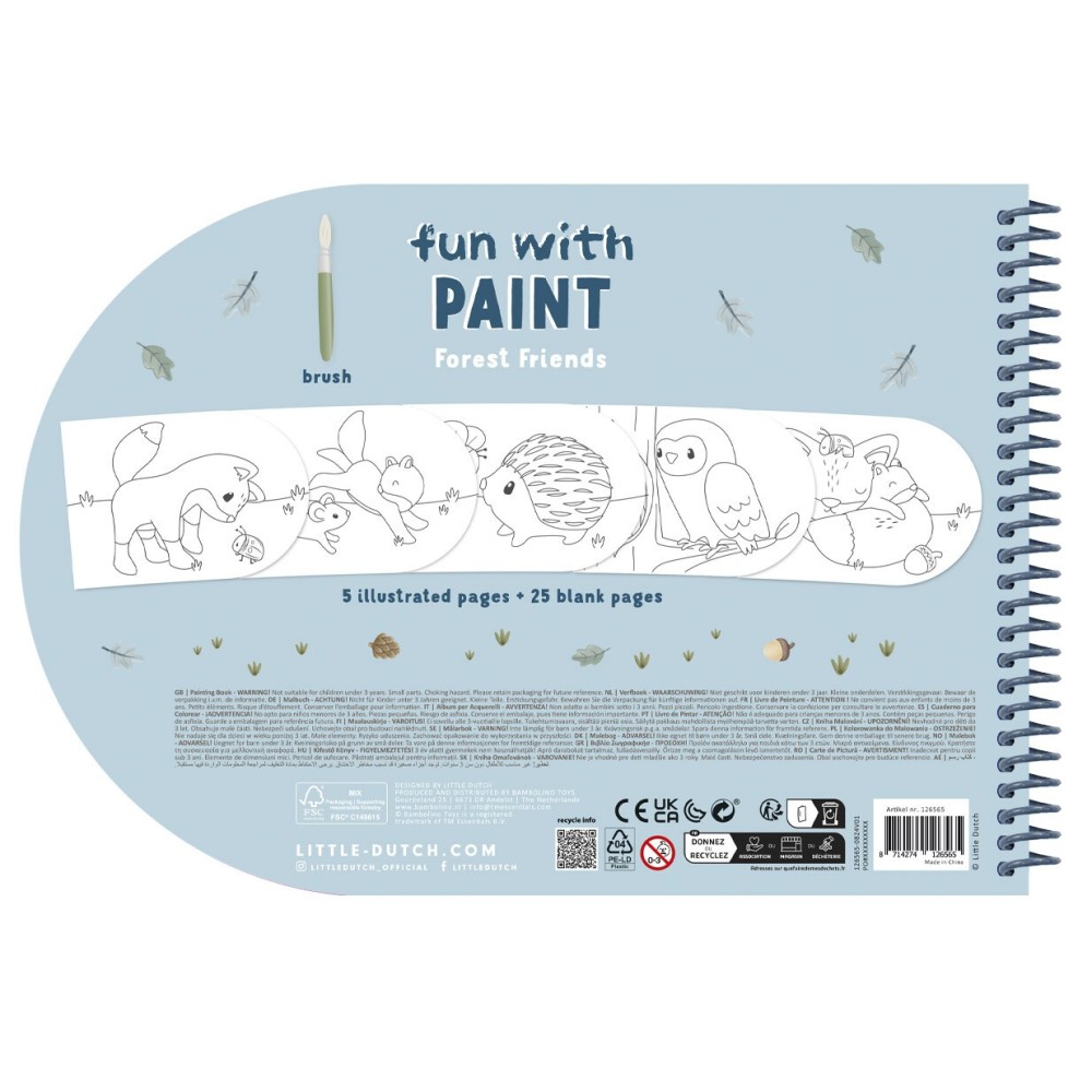 LIBRO DE ACUARELAS AZUL C 2