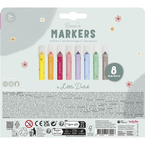 ROTULADORES PUNTA FIELTRO ROSA UN