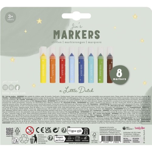 ROTULADORES PUNTA FIELTRO JIM UN