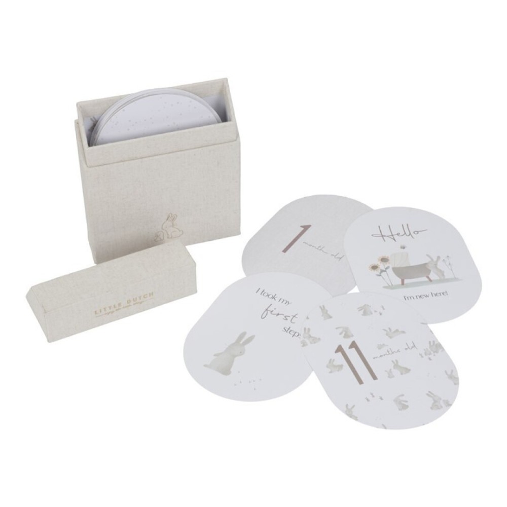 TARJETAS MILESTONE BABY BUNNY