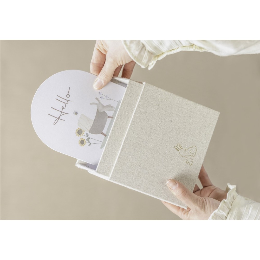 TARJETAS MILESTONE BABY BUNNY