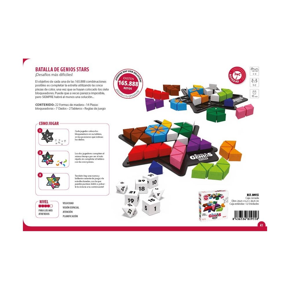 BATALLA DE GENIOS ESTRELLAS
