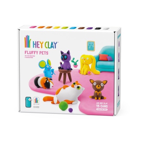 MASCOTAS PELUDAS SET 6