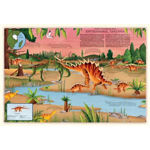 ATLAS DE AVENTURAS DE DINOSAURIOS