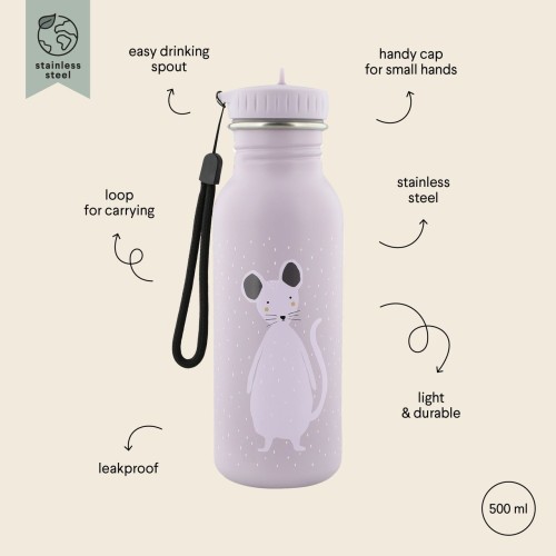 TRIXIE BOTELLAS 500ML LILA