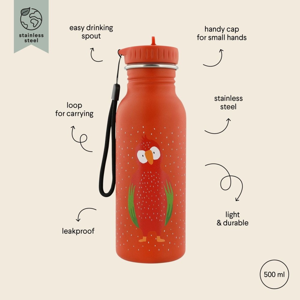 TRIXIE BOTELLAS 500ML MR PARROT