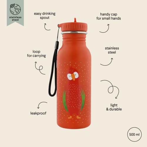 TRIXIE BOTELLAS 500ML MR PARROT