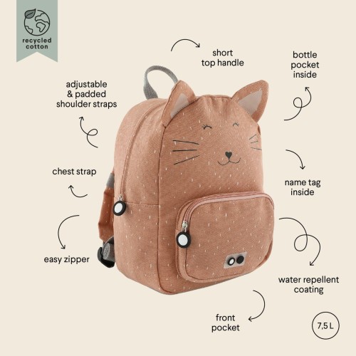 TRIXIE MOCHILA DE ANIMALES MRS CAT